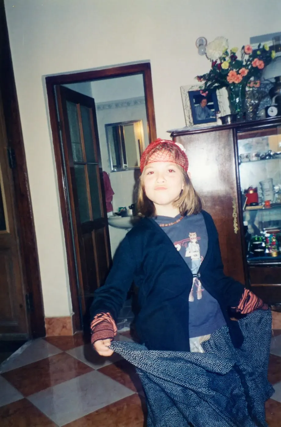 Jessica in casa, ritratto